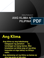 Apat Na Uri Ng Klima Sa Pilipinas Batay Sa Dami Ng Ulan
