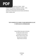 TEXTO DISSERTATIVO SOBRE O FILME NARRADORES DE JAVÉ Lívia