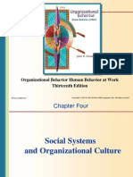 Organizational Behavior Human Behavior at Work Thirteenth Edition