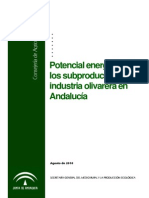Potencial energético de los
subproductos de la industria
olivarera en Andalucía