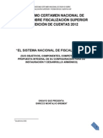 Sistema Nacional de Fiscalizacion Ensayo