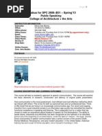 SYLLABUS SPC2608 Spring 13 Maria Ines Marino