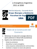 UBA Presentación Escenarios Energéticos 2030