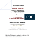  Chavez y Nuevo Mapa Estrategico - Revolucion Bolivariana - Politicas