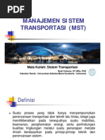 Download Manajemen Sistem Transportasi MST  by Faishal Shiddiq Prasetyo SN166897847 doc pdf