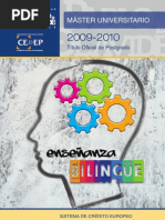 Download MASTER EN ENSEANZA BILINGE UNIVERSIDAD PABLO DE OLAVIDE by Nina SN16691276 doc pdf