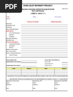 Welder Qualification Record Template