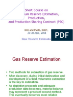 Gas Reserve Estimation