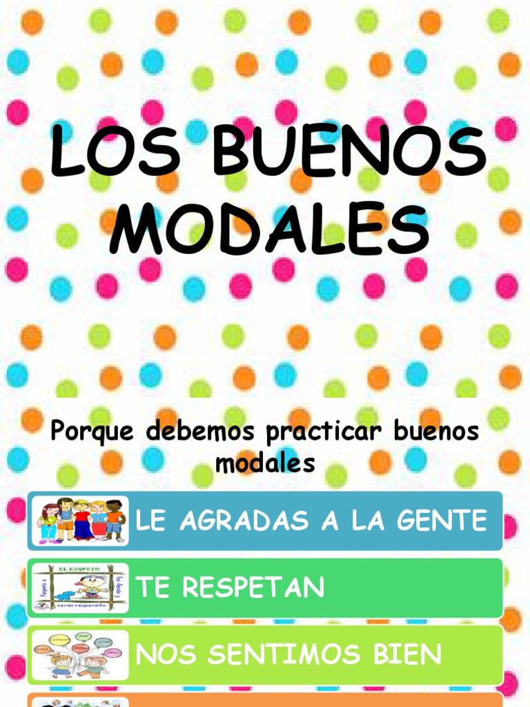 Los Buenos Modales | PDF