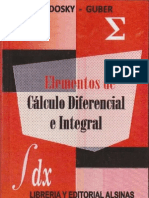 Elementos de Calculo Diferencial e Integral Sadosky Completo