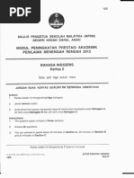 Download Trial English paper 2 2013 by Zuraihan Yusof SN166927350 doc pdf