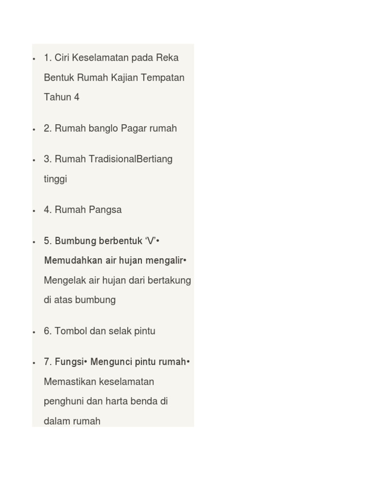 Ciri Keselamatan