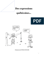 Expressions québécoises