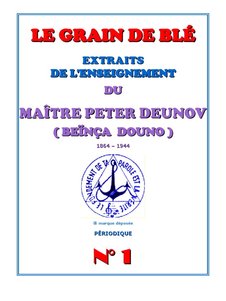 Le Livre De La Priere Peter Deunov Pdf
