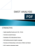 Fc College swot analyis
