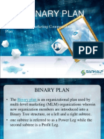 MLM Binary Business Plan