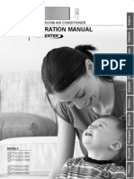 Daikin Room Air Conditioner Operation Manual