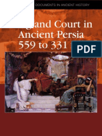 King and Court in Ancient Persia