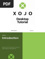 Xojo Desktop App Tutorial