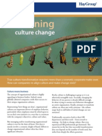 Culture Transformation Viewpoint 2012