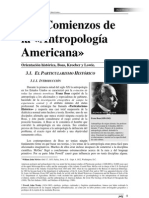 Abenza David Comienzos de La Antropologia Americana