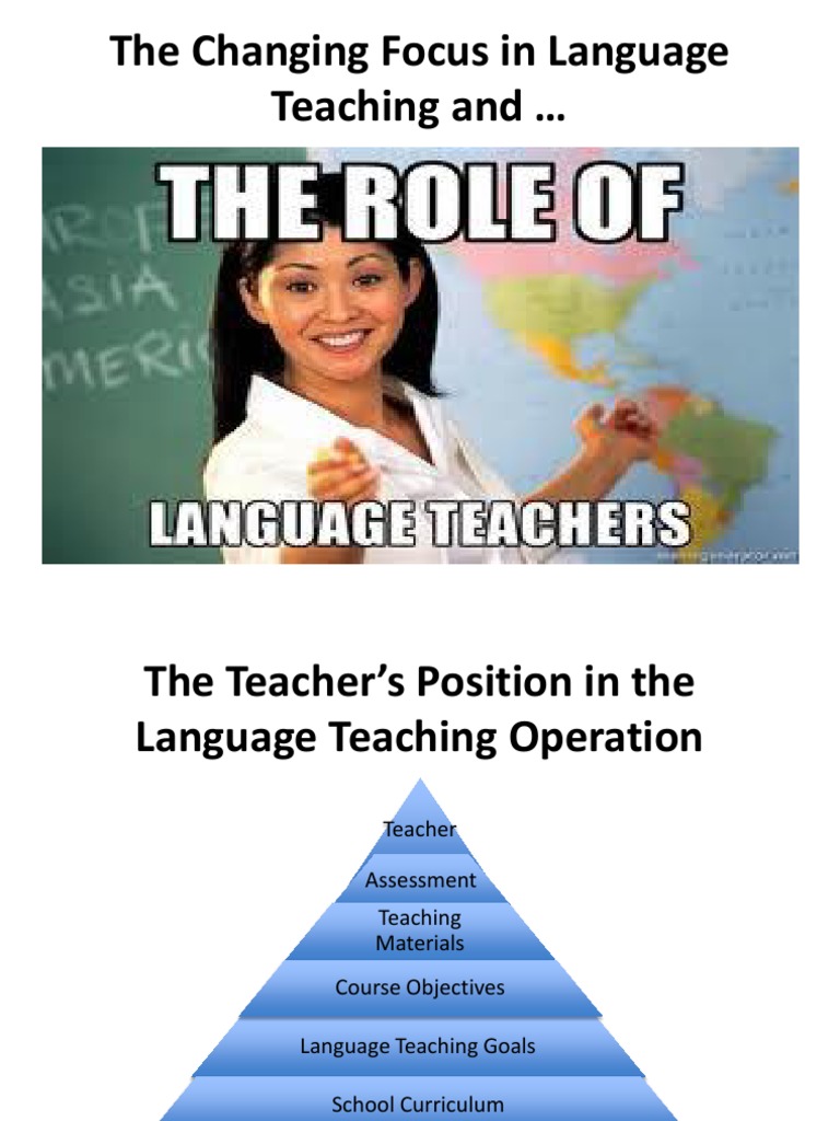 Variables in Language Teaching - The Role of The Teacher | PDF ...