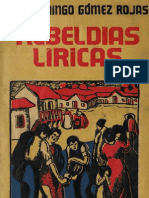 Domingo Gomez Rojas - Rebeldias Liricas