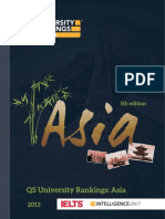 2013QS University Rankings Asia
