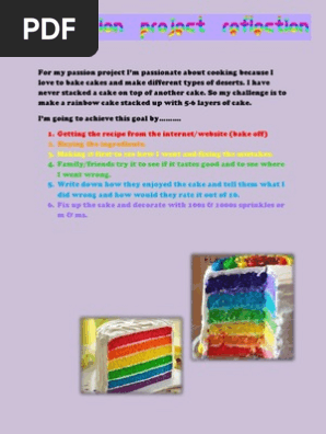 For My Passion Project I
