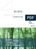 AX 2012 Customer Day
