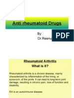 Anti Rheumatoid Drugs: By: DR - Reenu Bajpai
