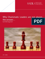 Why Charismatic Leaders Are Not Always The Answer (Non HBR)