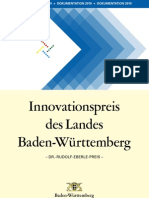 2010 - Dokumentation Des Innovationspreises Des Landes Baden-Württemberg 2010