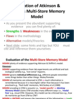 Working Memory Model