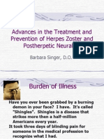 Advances in The Treatment and Prevention of Herpes Zoster and Postherpetic Neuralgia