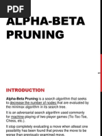 Alpha Beta Pruning