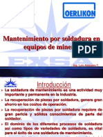 Mantenimiento Por Soldadura en Equipos de Mineria