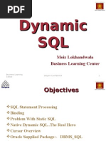 Oracle Dynamic SQL