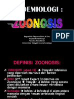 Zoonosis Epidemiologi