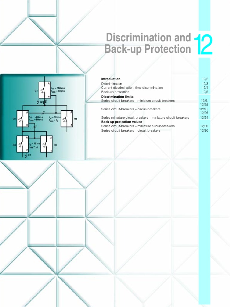 Discrimination and Back-up Protection Guide | PDF | Power Engineering ...