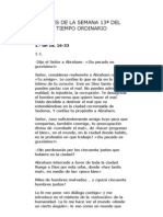 LUNES DE LA SEMANA 13ª DEL TIEMPO ORDINARIO