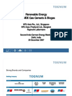 MTU MDE GasGensetsAndBiogas