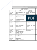 Date and Day Company Secretaries Examination Time Table &
