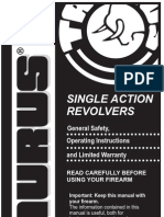 Single Action Revolver Manual