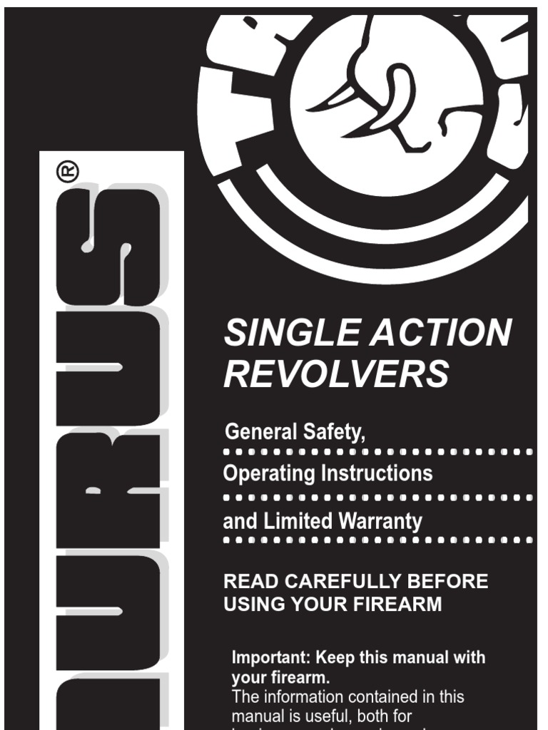 Taurus Revolver Safety Manual | PDF | Wellness | Lifestyle