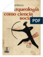 1981 - Luis Lumbreras - La Arqueologia Como Ciencia Social - 2 Edicion