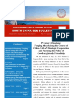 South China Sea Bulletin Vol.1 No.9 (1 September 2013)