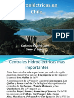 Hidroeléctricas en Chile