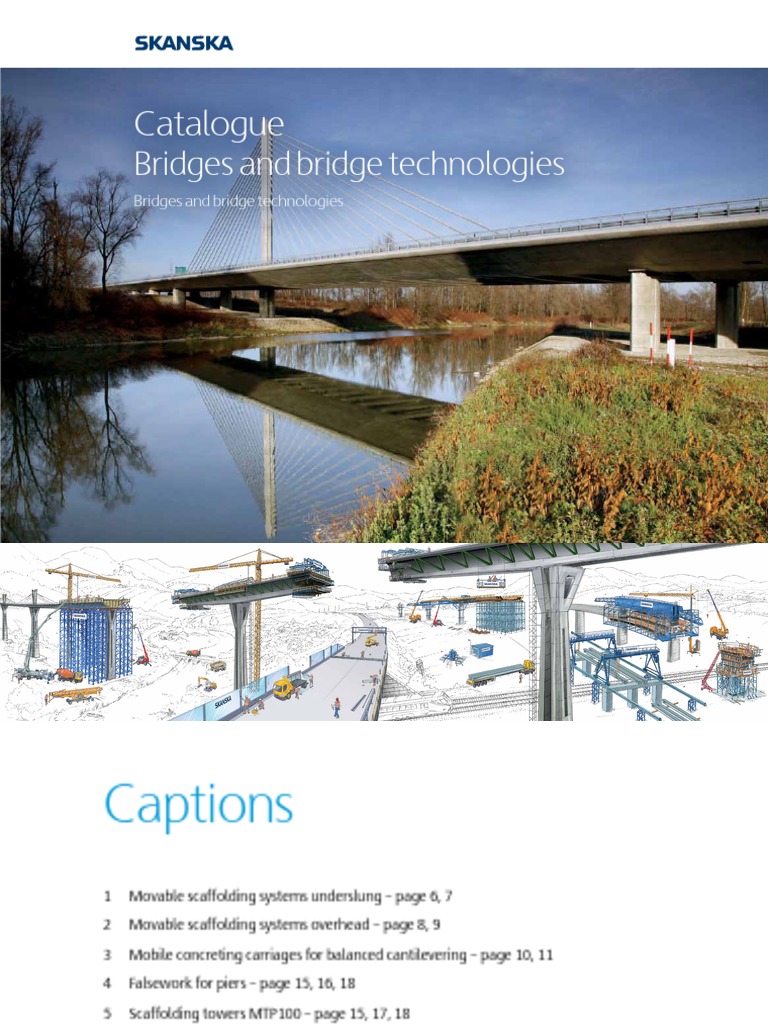 Catalogue Bridges and Bridge Technologies | PDF | Prestressed Concrete ...