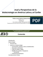 Estado Actual y Perspectivas de La Biotecnología en América Latina y El Caribe